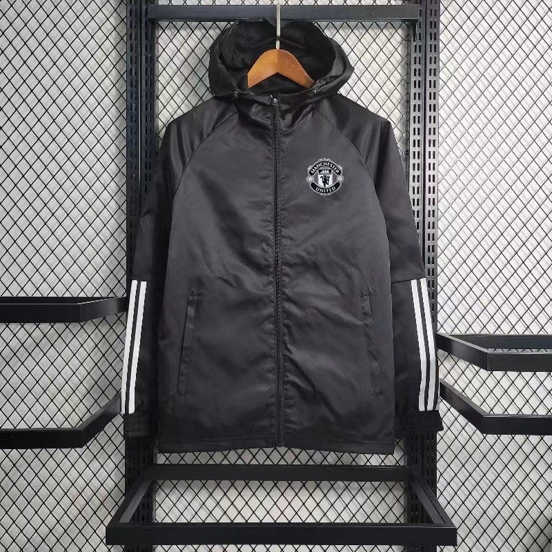 Veste coupe vent Manchester United Noir 2023 2024
